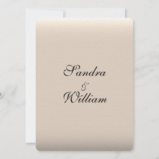 Uitnodiging tot het uitzenden van een lederen blik (Achterkant)