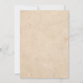 Uitnodiging tot het uitzenden van een  liefdeshuwe (Achterkant)