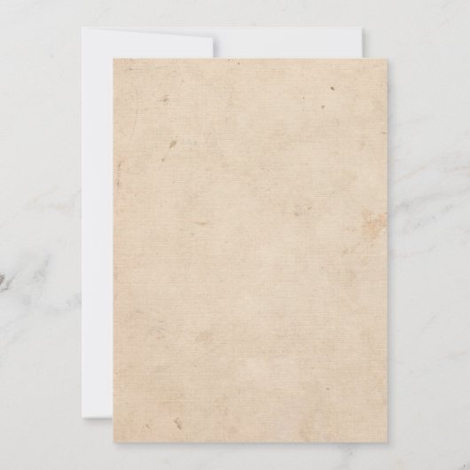 Uitnodiging tot het uitzenden van een  liefdeshuwe (Achterkant)