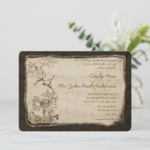 Uitnodiging tot het uitzenden van een  Lovebird We (Staand voorkant)