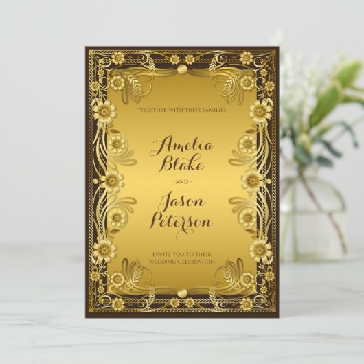 Uitnodiging tot het uitzenden van een luxe Regal G (Staand voorkant)