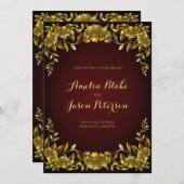 Uitnodiging tot het uitzenden van een luxe Regal G (Voorkant / Achterkant)