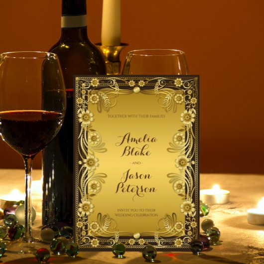 Uitnodiging tot het uitzenden van een luxe Regal G