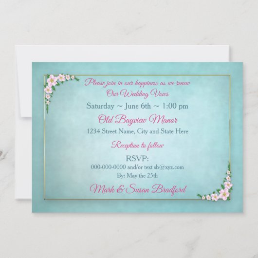 Uitnodiging tot het uitzenden van een nieuwe wedde (Achterkant)