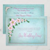 Uitnodiging tot het uitzenden van een nieuwe wedde (Voorkant / Achterkant)