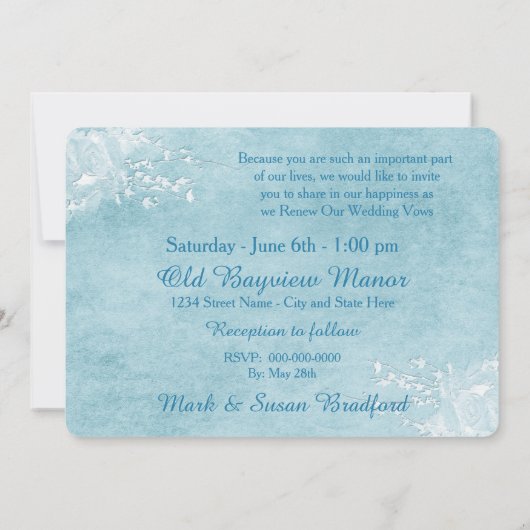 Uitnodiging tot het uitzenden van een nieuwe wedde (Achterkant)