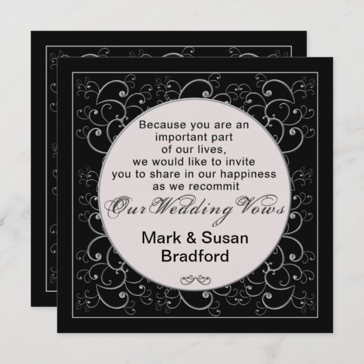 Uitnodiging tot het uitzenden van een nieuwe wedde (Voorkant / Achterkant)