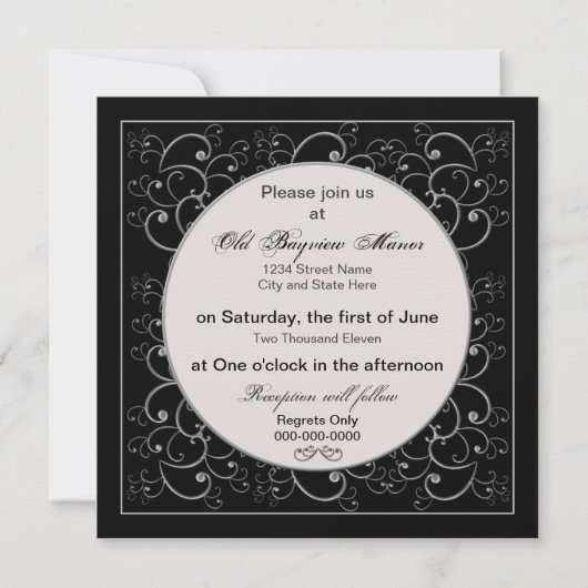 Uitnodiging tot het uitzenden van een nieuwe wedde (Achterkant)