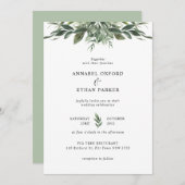 Uitnodiging tot het uitzenden van een olievlek (Voorkant / Achterkant)