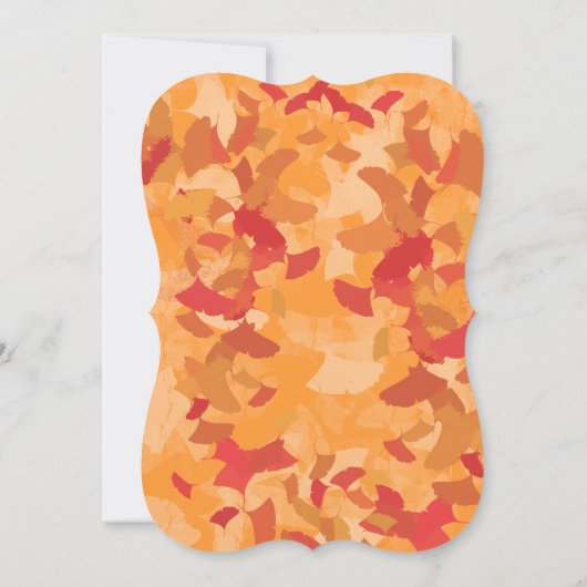 Uitnodiging tot het uitzenden van een Oranje Rode (Achterkant)