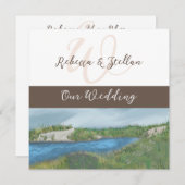 Uitnodiging tot het uitzenden van een Picturesque- (Voorkant / Achterkant)