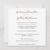 Uitnodiging tot het uitzenden van een Picturesque- (Achterkant)