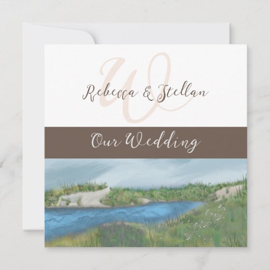 Uitnodiging tot het uitzenden van een Picturesque- (Voorkant)