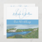 Uitnodiging tot het uitzenden van een Picturesque- (Voorkant / Achterkant)