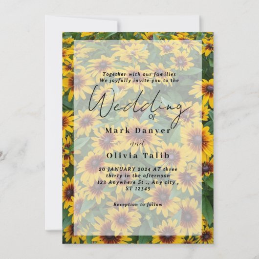 Uitnodiging tot het uitzenden van een roestvrij zo (Voorkant)