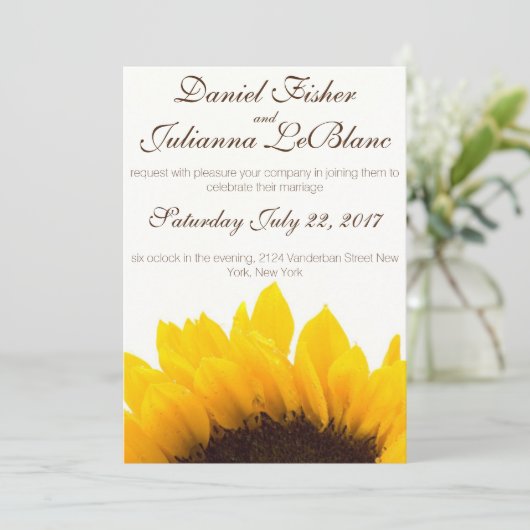 Uitnodiging tot het uitzenden van een roestvrij zo (Staand voorkant)