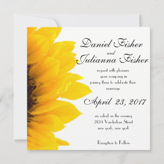 Uitnodiging tot het uitzenden van een roestvrij zo (Voorkant)