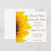 Uitnodiging tot het uitzenden van een roestvrij zo (Voorkant / Achterkant)