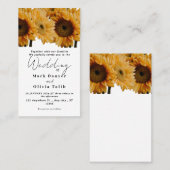 Uitnodiging tot het uitzenden van een roestvrij zo (Voorkant / Achterkant)