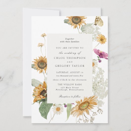 Uitnodiging tot het uitzenden van een roestvrij zo (Voorkant)