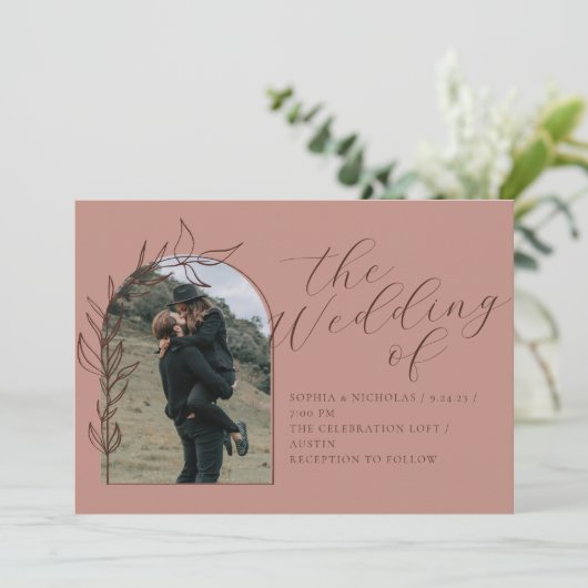 Uitnodiging tot het uitzenden van een schoon moste (Staand voorkant)