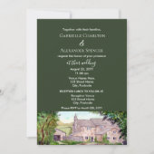 Uitnodiging tot het uitzenden van een stone Bridge (Voorkant)