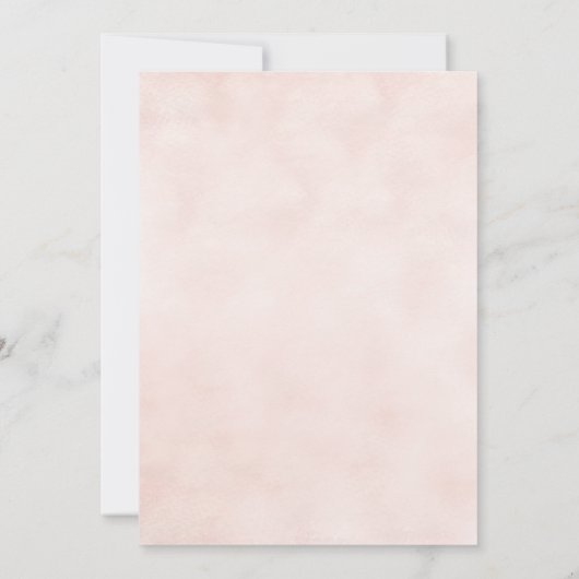  uitnodiging tot het uitzenden van een strandbruil (Achterkant)