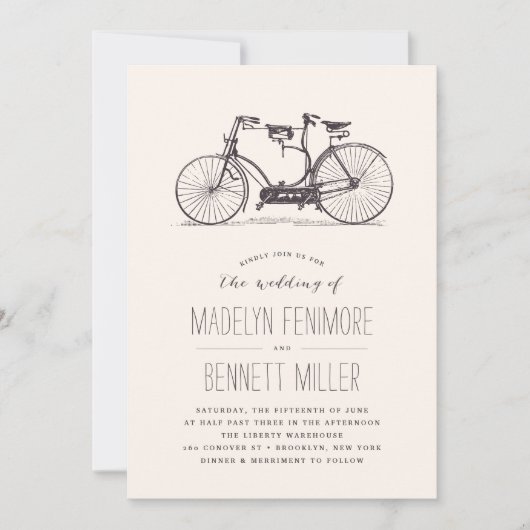 uitnodiging tot het uitzenden van een tandem - fi (Voorkant)