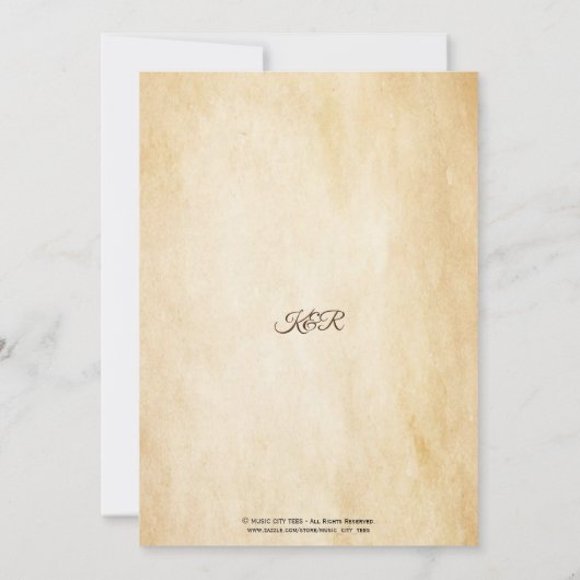 Uitnodiging tot het uitzenden van een Uitzicht in  (Achterkant)