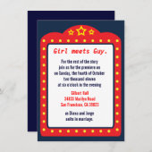 Uitnodiging tot het uitzenden van een wedstrijd vo (Voorkant / Achterkant)