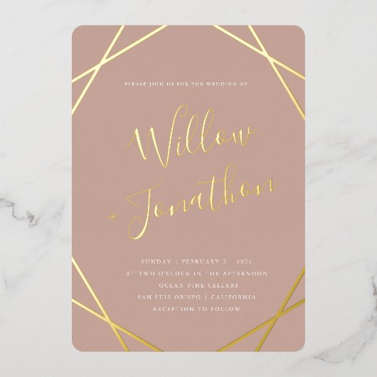 Uitnodiging tot het uitzenden van Folie aan de geo (Voorkant)