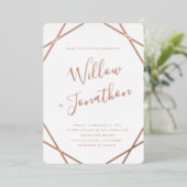 Uitnodiging tot het uitzenden van Folie aan de geo (Staand Voorkant)