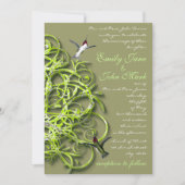 Uitnodiging tot het uitzenden van gevarenbomen tij (Voorkant)