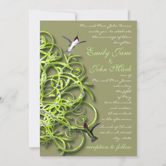 Uitnodiging tot het uitzenden van gevarenbomen tij (Voorkant)