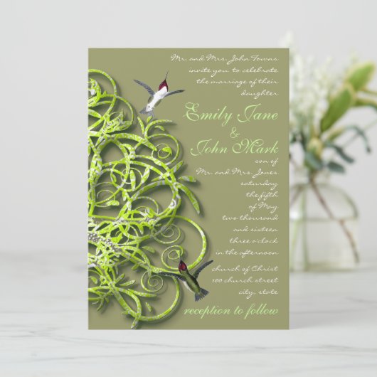 Uitnodiging tot het uitzenden van gevarenbomen tij (Staand voorkant)