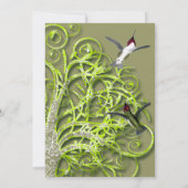 Uitnodiging tot het uitzenden van gevarenbomen tij (Achterkant)