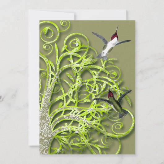 Uitnodiging tot het uitzenden van gevarenbomen tij (Achterkant)