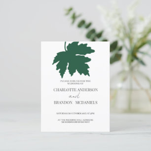 Uitnodiging tot het uitzenden van groene mantel