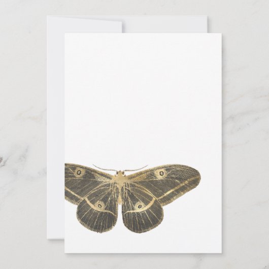 Uitnodiging tot het uitzenden van Halloween Gothic (Achterkant)