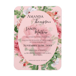  uitnodiging tot het uitzenden van het blote huwel magneet