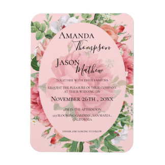  uitnodiging tot het uitzenden van het blote huwel magneet