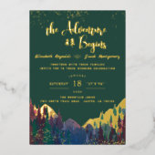 Uitnodiging tot het uitzenden van het goudhuwelijk (Voorkant)