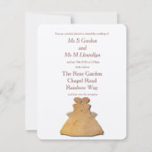 uitnodiging tot het uitzenden van het huwelijk me (Voorkant)