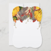 Uitnodiging tot het uitzenden van het Roos Heart W (Achterkant)