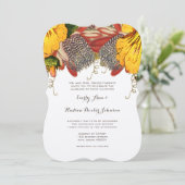 Uitnodiging tot het uitzenden van het Roos Heart W (Staand voorkant)