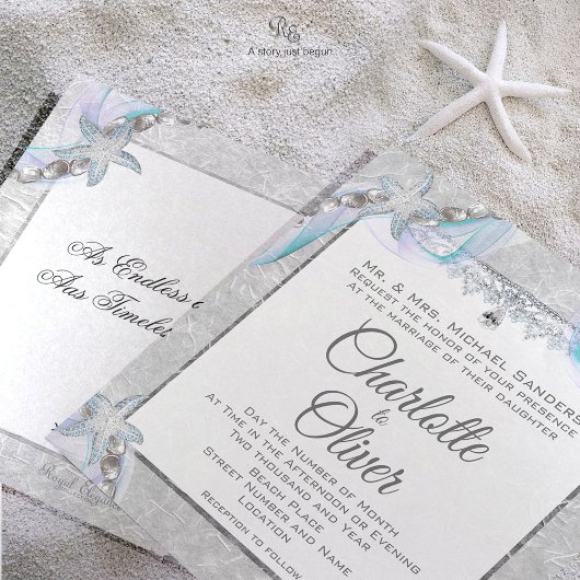 Uitnodiging tot het uitzenden van het strand