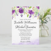 Uitnodiging tot het uitzenden van het ultra Violet (Staand voorkant)