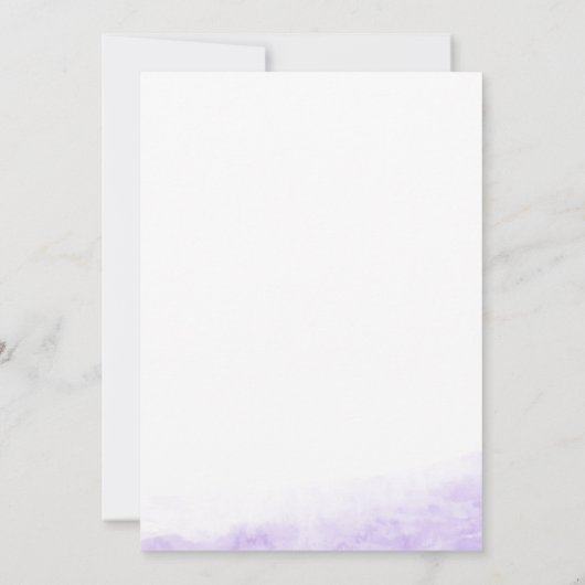 Uitnodiging tot het uitzenden van het ultra Violet (Achterkant)