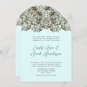  uitnodiging tot het uitzenden van IJzeren werkbru (Voorkant / Achterkant)