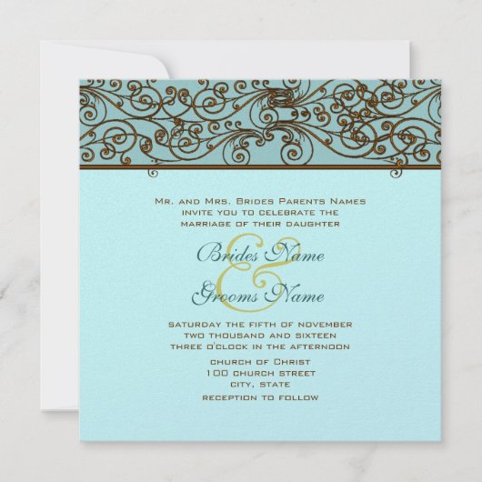 uitnodiging tot het uitzenden van IJzeren werkbru (Voorkant)